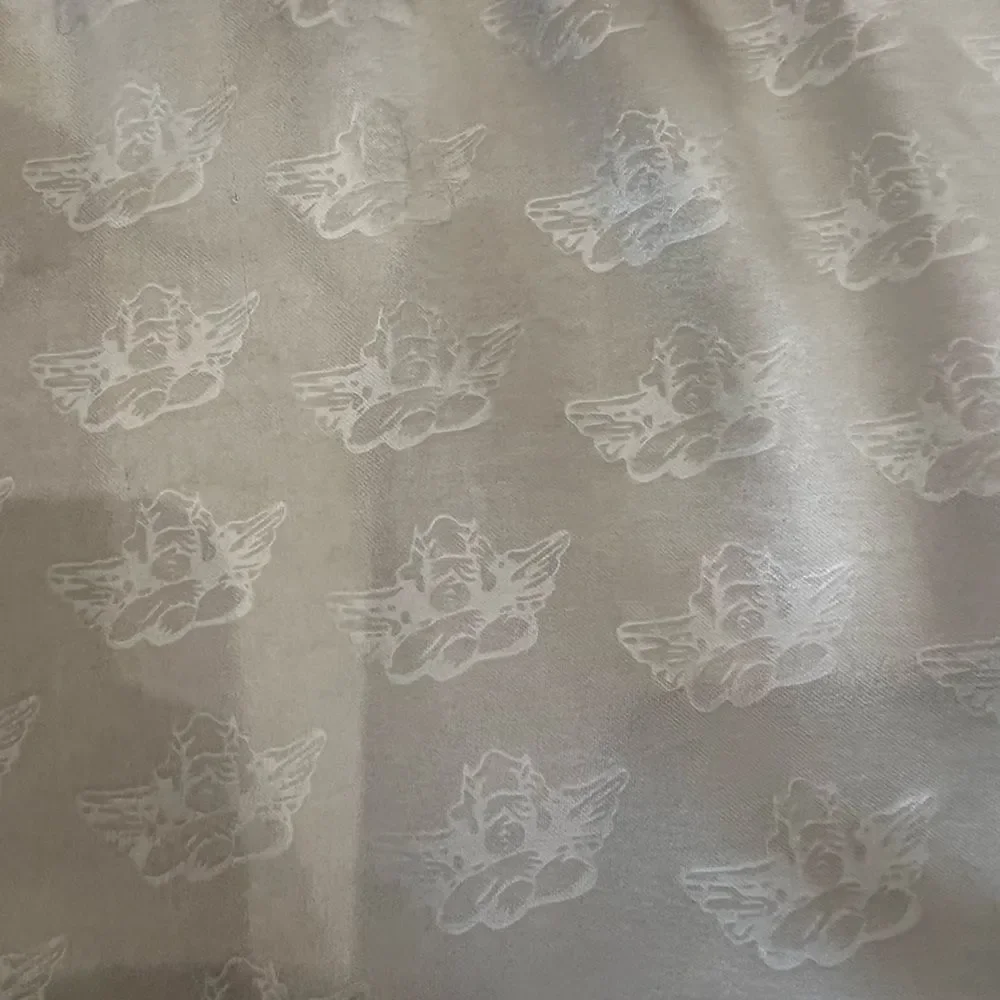 Boys Lie Satin Lounge Shorts all-over cherub print Size XXL - Picture 4 of 16